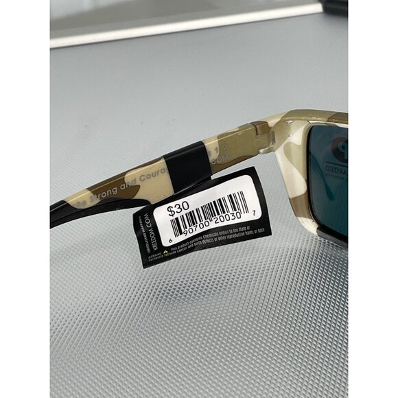 Kreedom Pinnacle Polarized Sunglasses Camo Frame Orange Lenses UV Protection NEW - Picture 6 of 6